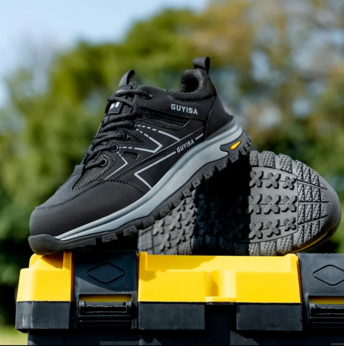 ស្បែកជើងសុវត្ថិភាពម៉ូតថ្មី (Safety Boot New Arrival 🥾)