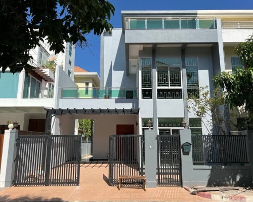 4 Bedroom | Villa for Rent in Borey Elite #KohPich