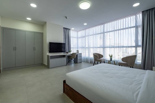 Big size one Bedroom with 2 bathroom in BKK1