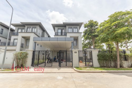 Queen B II Villa For Rent In Chip Mong Land, Grand Phnom Penh City