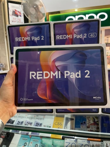 Redmi Pad2 WiFi 6G+6G/128GB Global Version ថ្មីប្រអប់ធានា12ខែតម្លៃពិសេសជូន