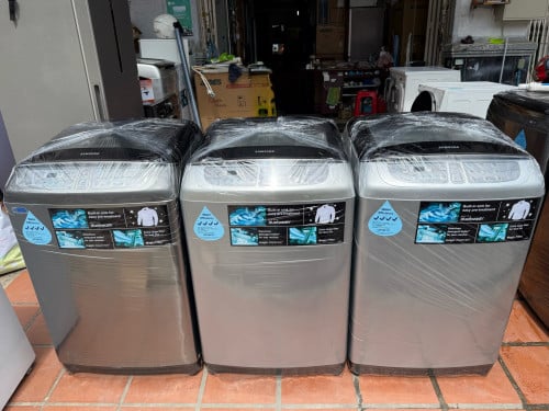 ម៉ាសុីនបោក 12kg Samsung ជជុះមេស្អាត ថែមជើងទ្រ តំឡើងជូន