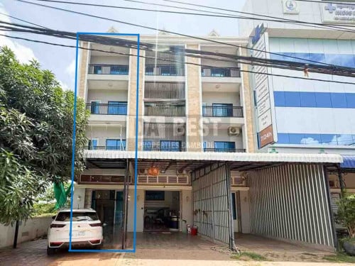 ផ្ទះល្វែងលក់ក្នុងក្រុងសៀមរាប ផ្លូវជាតិលេខ៦/ Flat House For Sale On National Road 6 In Siem Reap