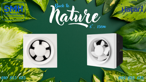 កង្ហារហ៊ាតារីបឺត_ជញ្ជាំង Hatari Wall Ventilation Fan _ 6"/8"/10"/12" (NEW)