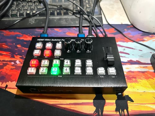 Switcher for livestream Tv