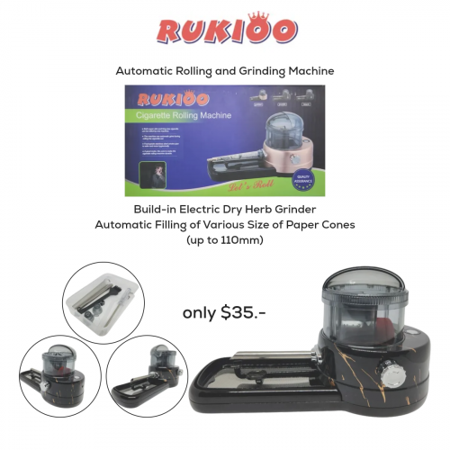 RUKIOO - Automatic Rolling and Grinding Machine