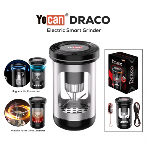 YOCAN DRACO - Electric Dry Herb Grinder