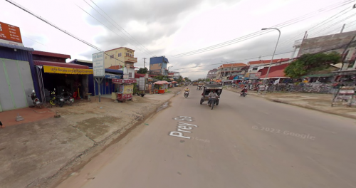 ដីនិងឃ្លាំងជួលលើផ្លូវព្រៃស - Land​ and Warehouse For Rent On Street PREY SA