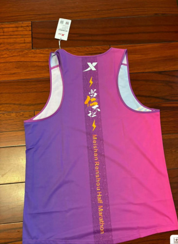 Brand Xtep-Marathon Finisher Tank - Men running - អាវកីឡា