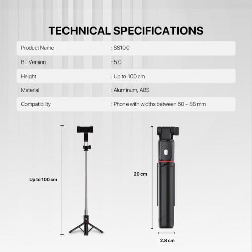 Fantech SS100 Selfie Stick