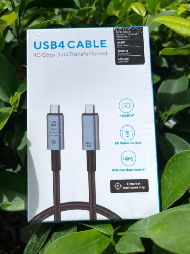 Type-C to Type-C Cable thunderbolt គុណភាព​ល្អ​100%👍
