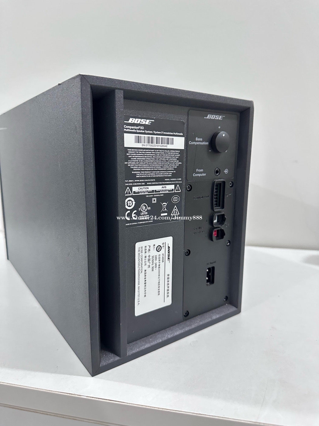 Bose Companion 50 Multimedia Speaker System Black Bose Companion