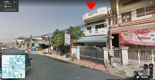 ផ្ទះអាជីវកម្មលក់នៅផ្លូវ២០០២ ចុះពីផ្លូវ២៧១តែ២០ម៉ែត្រ