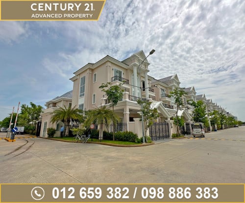 🏠 វីឡាភ្លោះ កែង (Twin) សម្រាប់ជួល ក្នុងបុរី ML Villa