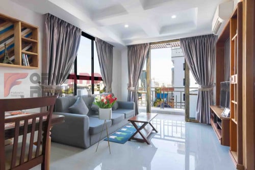 1 Bedroom apartment available for rent in Doun Penh Area (Near Royal Palace)
