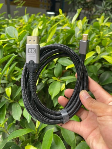 Mini DP to DisplayPort Cable 2m គុណភាព​ល្អ​100%👍
