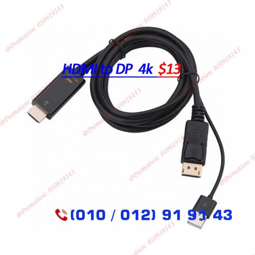 New HDMI 4k to DP Adapter Cable TOP quality : $12