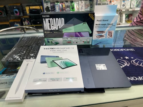 Tecno MegaPad 11 (8GB/128GB) ថ្មីធានា1ឆ្នាំ និងថែមកាដូរពេញ