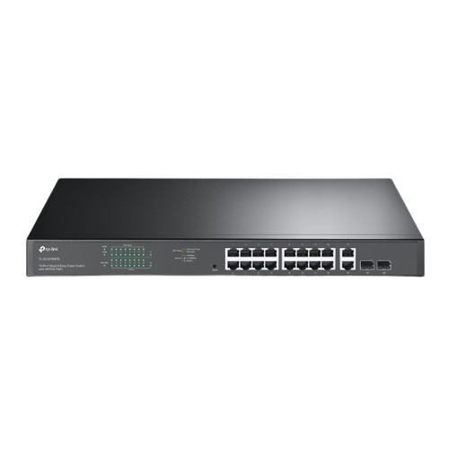 TP-Link TL-SG1218MP 18-Port Gigabit Rackmount Switch with 16 PoE+