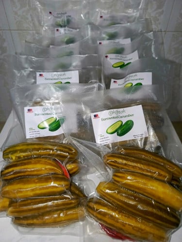 ជ្រក់ត្រសក់ (Fermented cucumber)