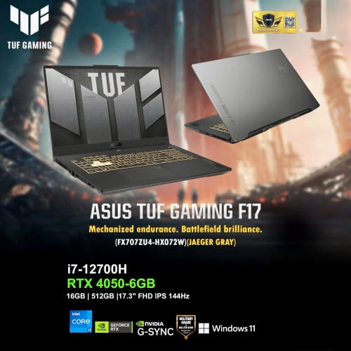 Asus TUF Gaming F17 FX707ZU4