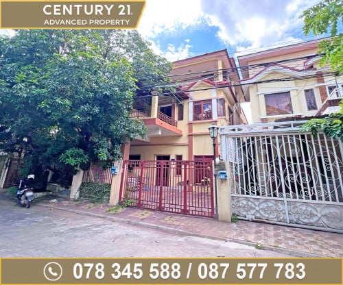 🏠 វីឡាភ្លោះ (Twin) សម្រាប់ជួល ក្នុងបុរី សុភមង្គល ផ្លូវជាតិលេខ6A