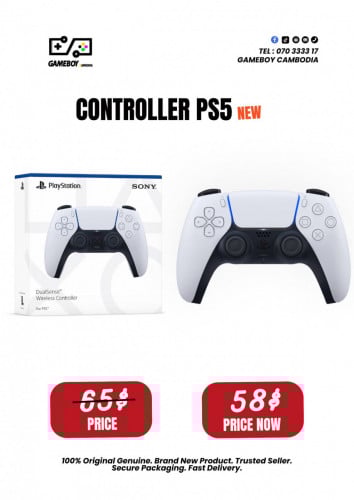 CONTROLLER PS5 NEWS 58$❤️‍🔥