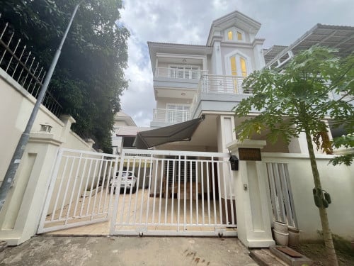 Villa For Rent Borey Hi-Tich National Road 1