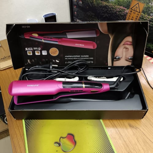 ម៉ាស៊ីនគៀបសក់ត្រង់មុខធំ