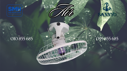 កង្ហារពិដាន Sannyo SC-016 Cycle Fan _ 16" (Promotion)