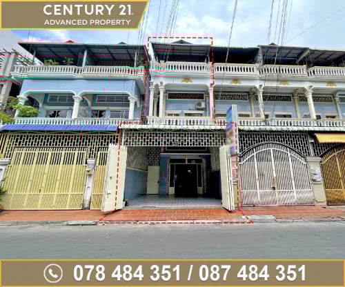 🏠ផ្ទះអាជីវកម្ម (ខាង) នៅជិតស្ថានទូតចិន និងផ្សារទួលទំពូង ត្រូវការលក់បន្ទាន់ខ្លាំង