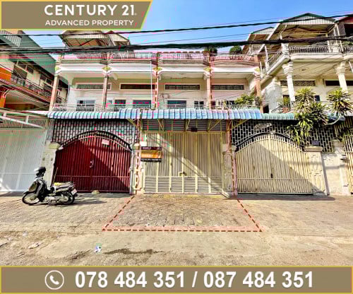 🏠ផ្ទះល្វែង នៅជិតផ្សារដើមគរ ជាប់កាកបាទក្រហមកម្ពុជា ត្រូវការលក់បន្ទាន់ខ្លាំង