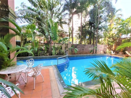 3 bedrooms service apartment with Gym Pool for rent in Tuol Kork area, near TK avenue