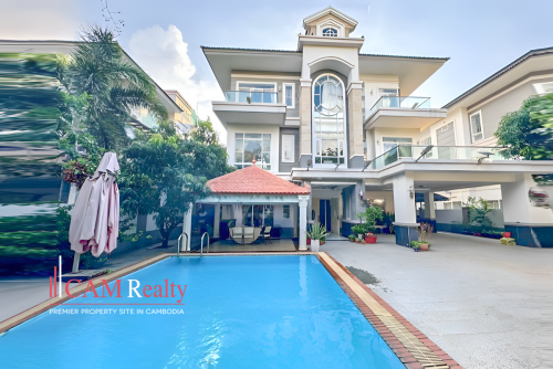 8 Bedrooms Queen Villa For Rent In Borey Peng Huoth Beoung Snor