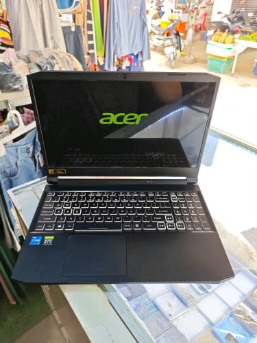 Aser Nitro AN515-57 keyភ្លើង RGB i5 Gen 11 2.7GHzRam 16G DDR4M2 512GVGA ដាច់ 3050 4GLCD 144Hz