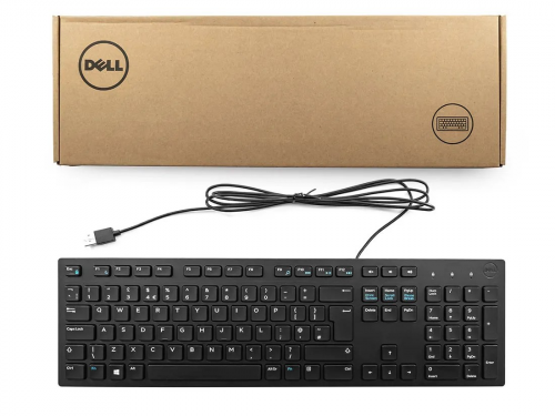 Dell Multimedia Keyboard-KB216 – US Black