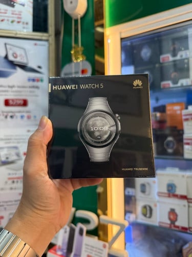 Huawei Watch5(46mm) Titanium ថ្មីប្រអប់ធានា១ឆ្នាំតម្លៃពិសេសជូន