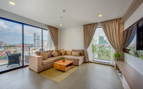 Modern One bedroom for rent at BKK1