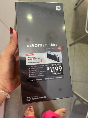 Xiaomi 15 ultra brand new , warranty 24 months