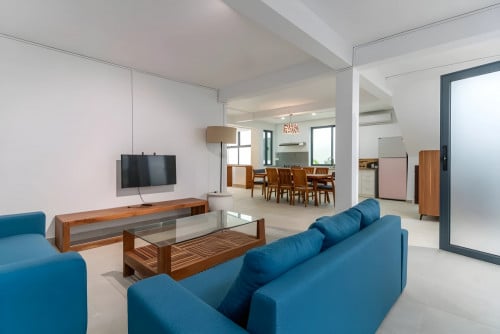 Duplex 5BR Renovated Apartment For Rent - Tonle Bassac