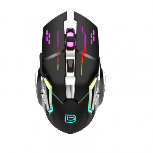 Mouse Wireless + Bluetooth RGB Color