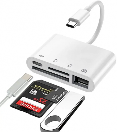 Type C Card reader 4 in 1