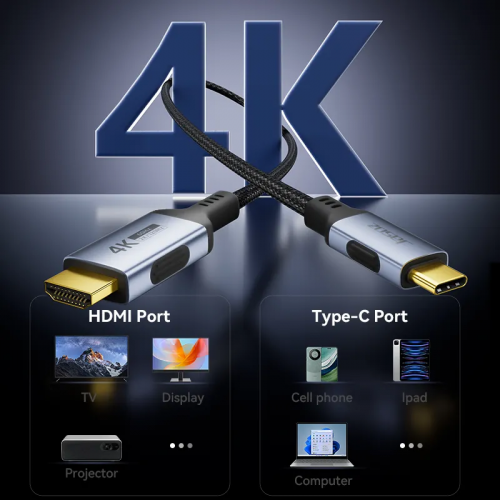 Type C to HDMI Cable 2m