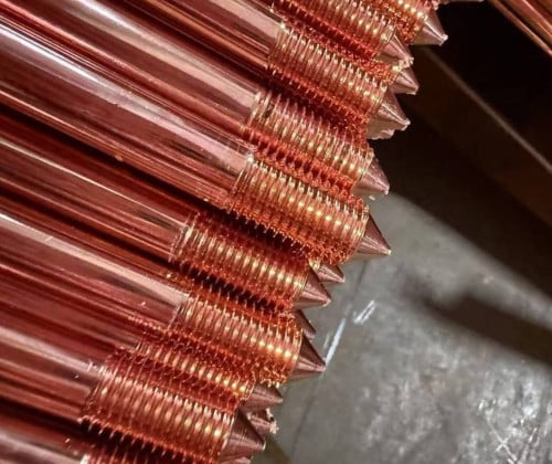 ដែកទែរ​ សម្រាប់តម្លេីងប្រព័ន្ធការពាររន្ទះ