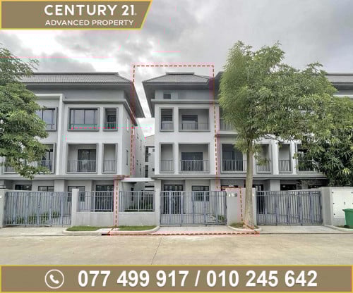 🏘 វីឡាកូនកាត់ ខាង(LA) ក្នុងបុរី ជីបម៉ុង​60ម ត្រូវការលក់បន្ទាន់ខ្លាំង​