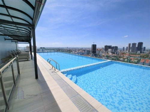 1 Bedroom Brand New Condo For Rent In Boeung Trabek area Is Available Now.