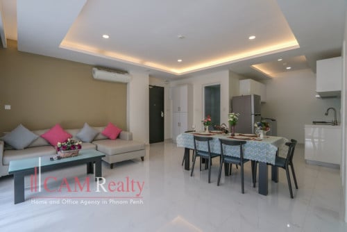 2 Bedroom Serviced Apartment For Rent in BKK1