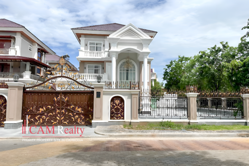 王子别墅出租，位于 Borey Peng Huoth Beoung Snor，小区内共5间卧室