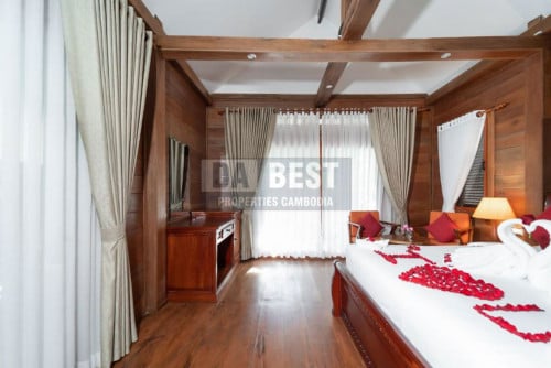 Dabest Properties: Charming 3 Bedroom Wooden House For Rent In Siem Reap - Sala Kamreuk