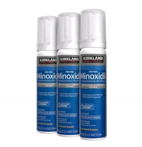 Minoxidil foam 5%